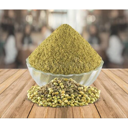 Coriander Powder - Premium Quality Green Fine Powder | Made from Raw Coriander Seeds, Ideal for Culinary Creations, Best Stored in Cool & Dry Place