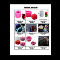 Flower Shape Candle Moulds