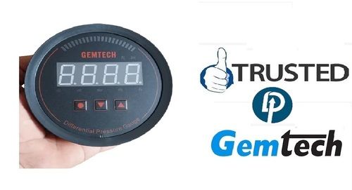 GEMTECH Series 3000 Digital Pressure Gauge Range 0 to 25 MM WC-Bargarh district