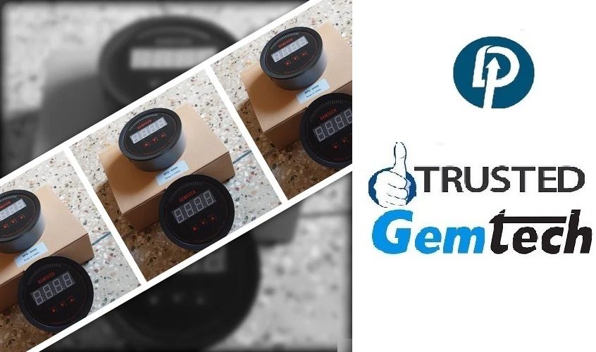 GEMTECH Series 3000 Digital Pressure Gauge Range 0 to 25 MM WC-Bargarh district