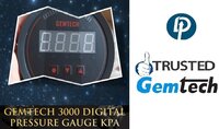 GEMTECH Series 3000 Digital Pressure Gauge Range 0 to 75 MM WC by Pratapgarh U.P.72