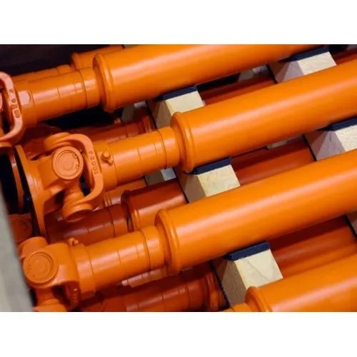 Cardan Universal Joints - Steel Forged EN.8-D 14-20MM Size Orange Color Hardness >60 HRC | Medium Quality Industrial Usage