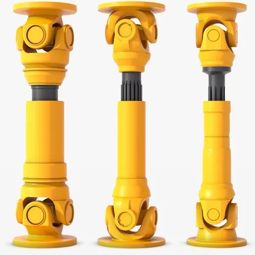 Yellow Industrial Joint Cardan Shaft