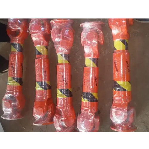 Spindle Coupling Cross Joint - Steel Powder Coated Finish Red Color | 1 Year Warranty
