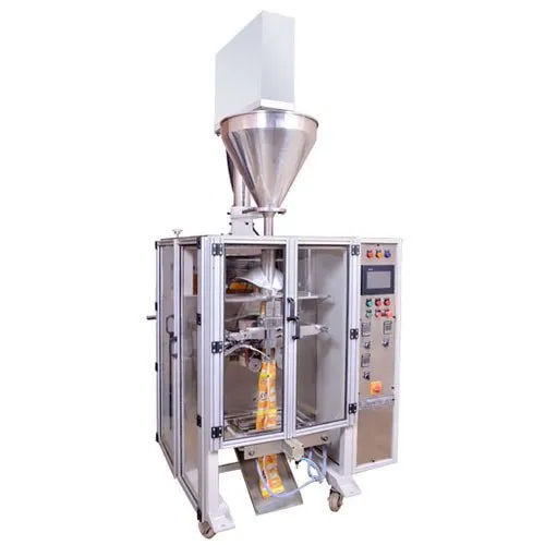 Collar Type Pouch Packaging Machine - Stainless Steel, 220-440 Voltage | Highly Efficient, Automatic, Electric Drive, Human Machine Interface