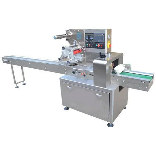 Horizontal flow wrap pouch packing  machine