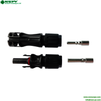 TUV Certified Solar Connector With CU AL Terminal Pins IP68 Waterproof 1500VDC Photovoltaic Connectors