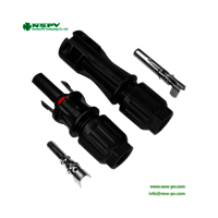 TUV Certified Solar Connector With CU AL Terminal Pins IP68 Waterproof 1500VDC Photovoltaic Connectors