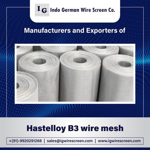 Hastelloy B3 Wire Mesh