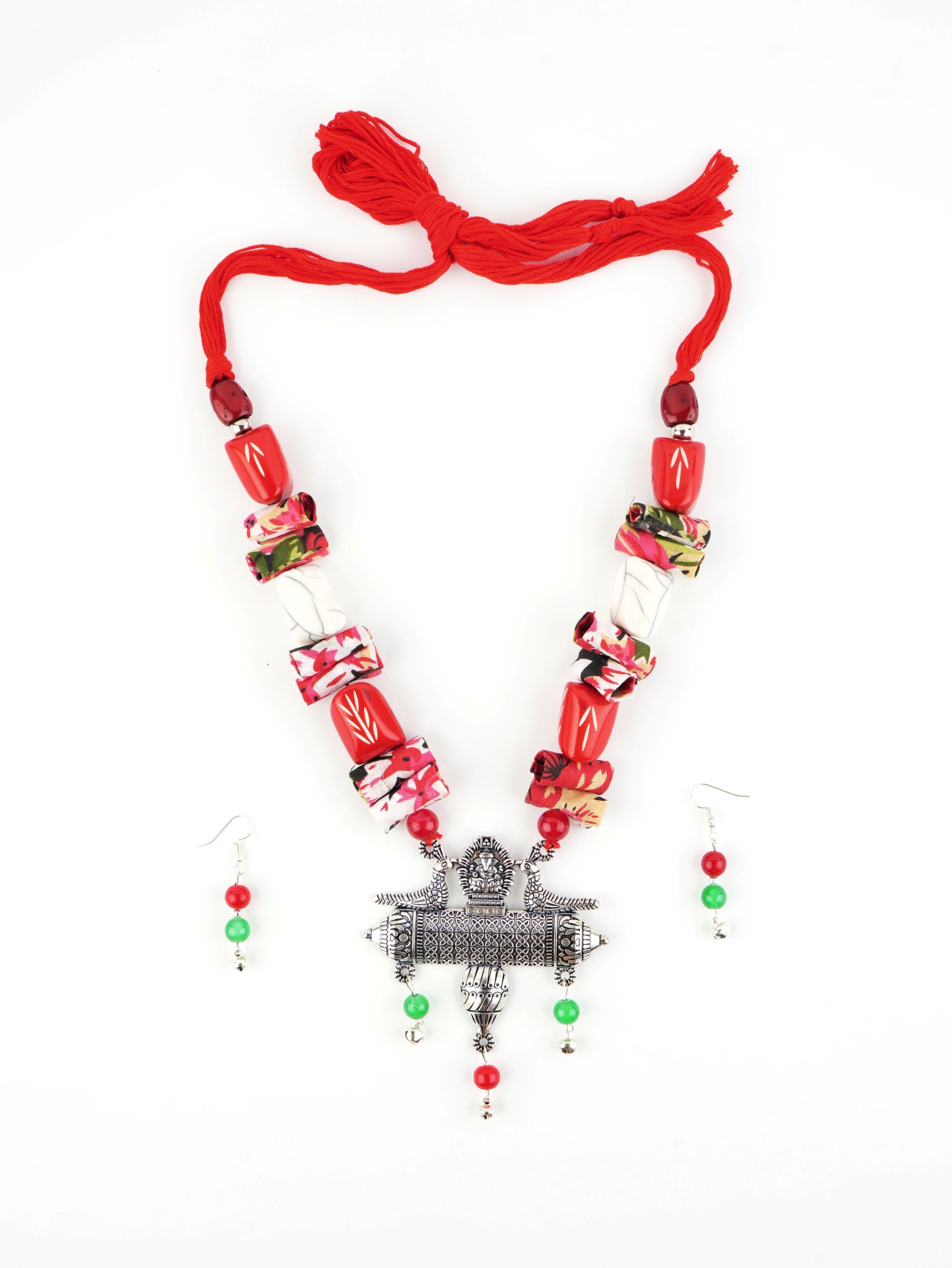 Red Green Handmade Nacklace