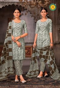 Jt Amee Vol-2 -Kurti Pant With Dupatta