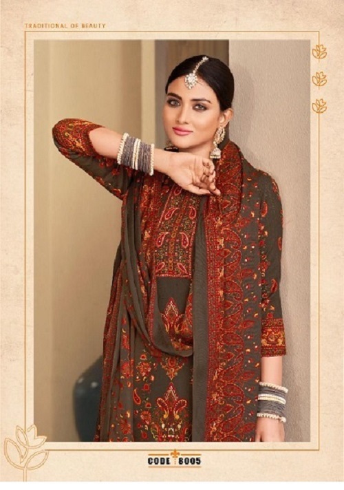 Radhe Fab Kashmir Ki Kali Vol-8 -Dress Material