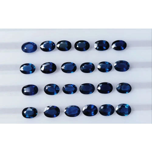 Oval Natural Blue Sapphire Gemstone