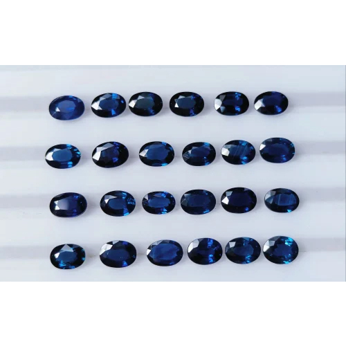 Oval Natural Blue Sapphire Gemstone