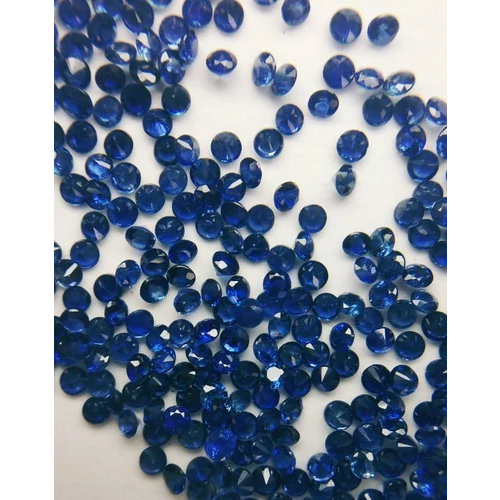 1.1 mm Round Blue Sapphire Gemstone