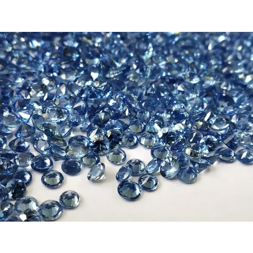 2.0 mm Round Natural Blue Sapphire Gemstone