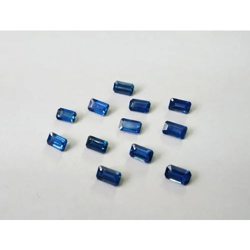 Octagon Blue Sapphire