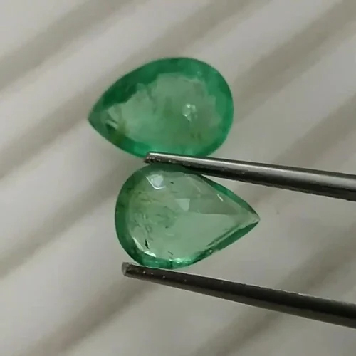 Pear Shape Emerald Stone