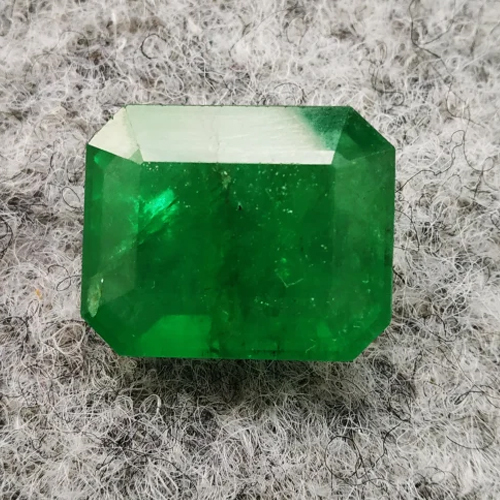 Emerald Octagon Stone