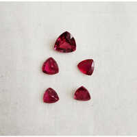 Trillion Cut Mozambique Ruby Gemstone