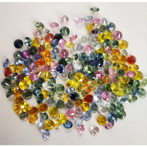 Rounds Multi Sapphire Stone Grade: Jewellery