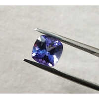 Tanzanite Sqaure Cushion Gemstone