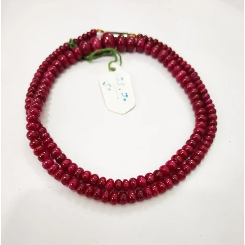 Ruby Bead Necklace