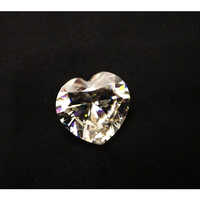 White Moissanite Gemstone