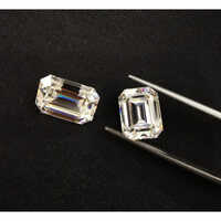 Natural White Moissanite Gemstone