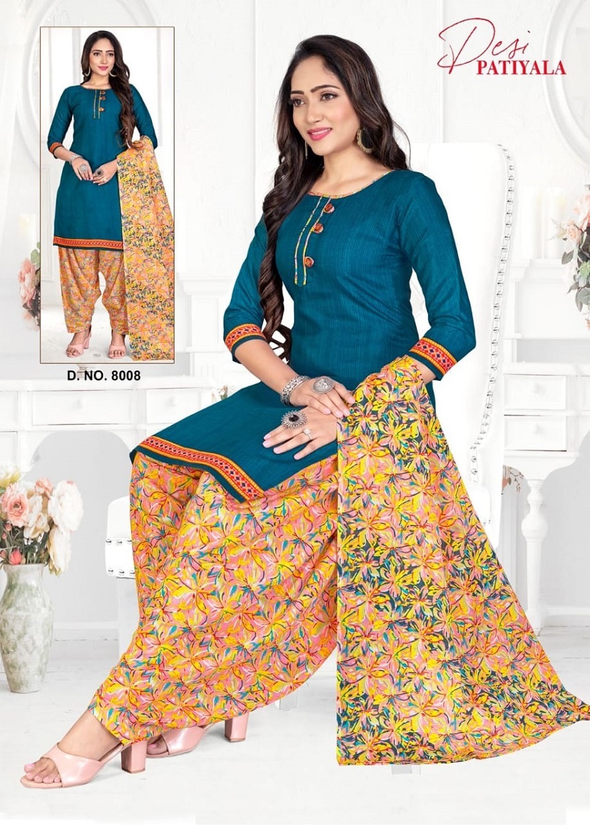 Ganesha Desi Patiyala Vol-8 -Readymade With Inner
