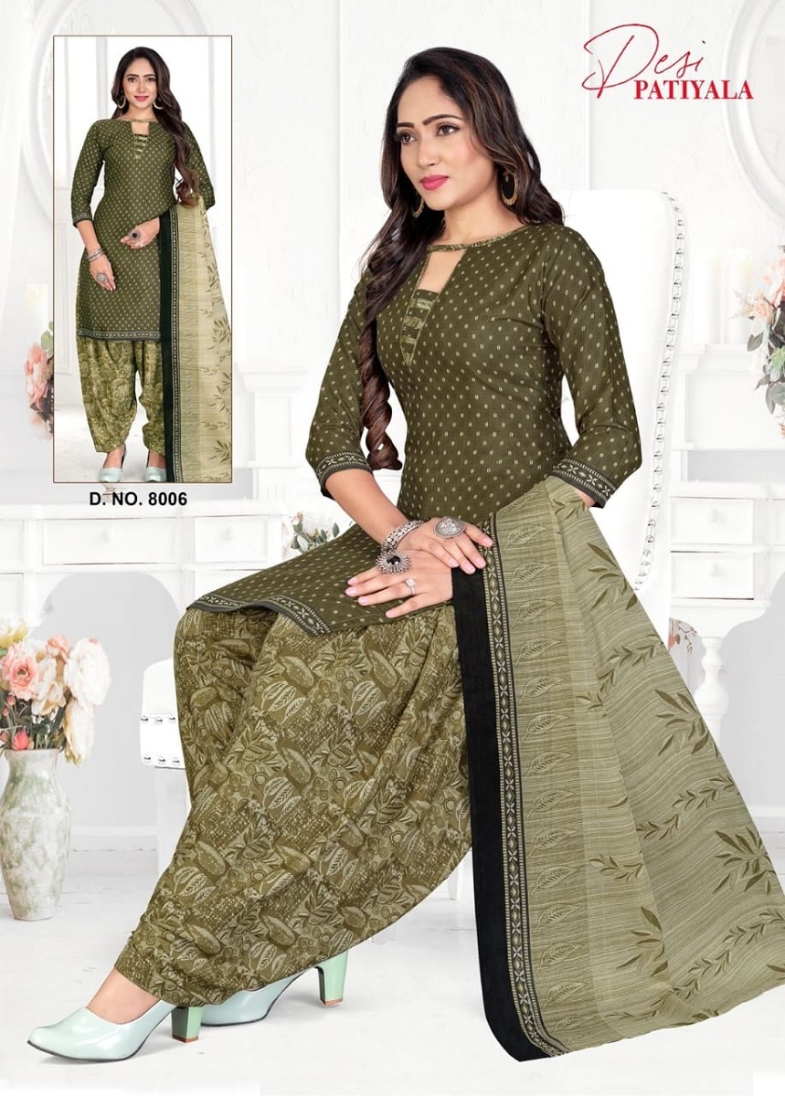 Ganesha Desi Patiyala Vol-8 -Readymade With Inner