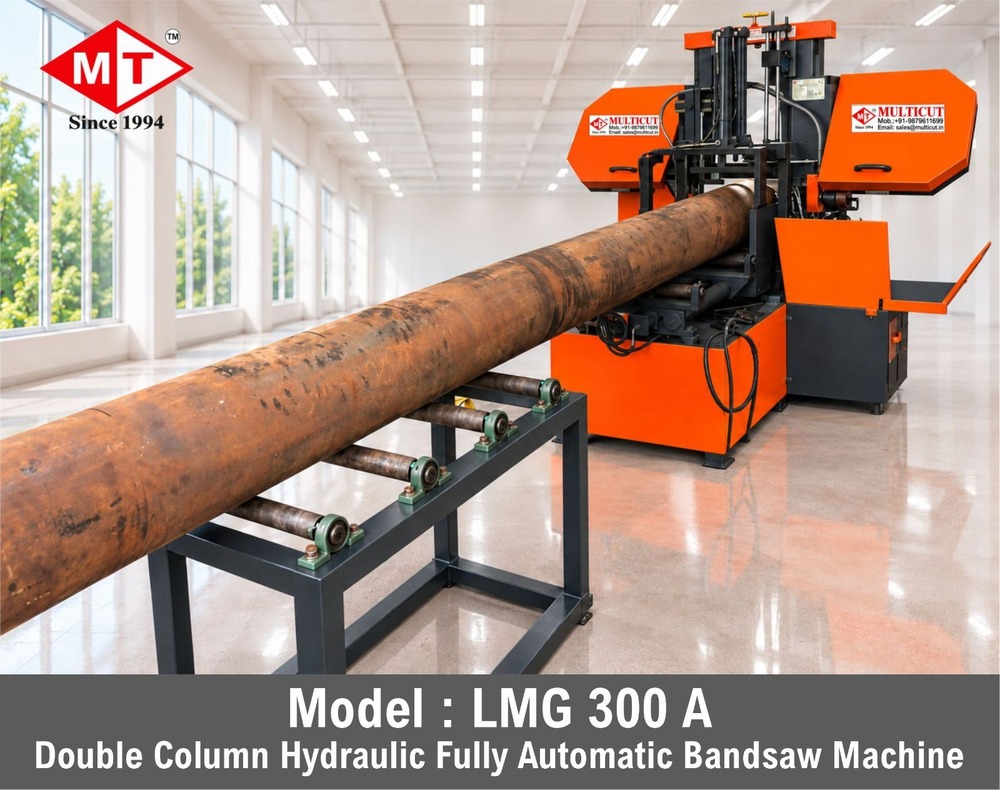 LMG 300 A-NC Fully Automatic Horizontal Double Column Band Saw Machine