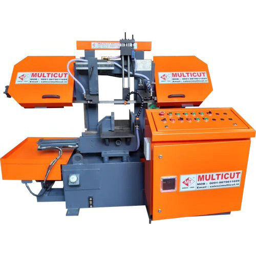 LMG-200 H Double Column Semi Automatic Band Saw Machine