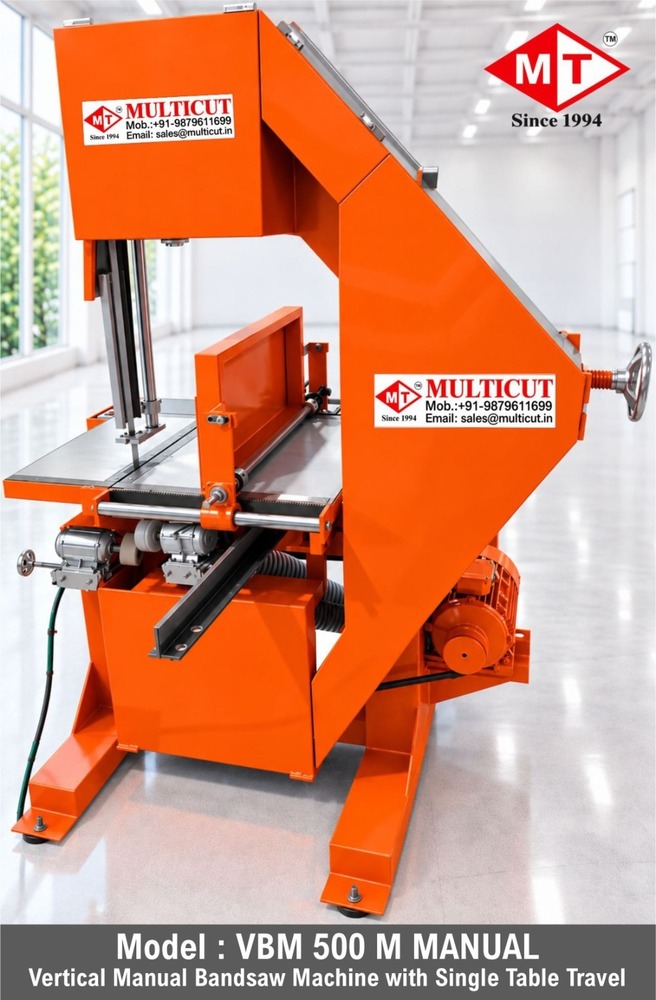 VBM 500 M Vertical Hydraulic Band Saw Machine