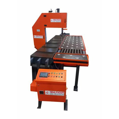 Automatic Tyre Cutting Vertical Band Saw Machine