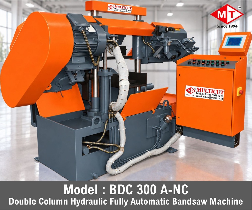 Bdc 300 A Fully Automatic Horizontal Double Column Band Saw Machine - Feature: High Efficiency