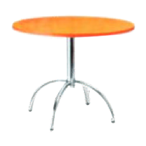 Restaurant Portable Round Table - Polished Metal Various Sizes and Thickness Options | Ideal for Dining and Events