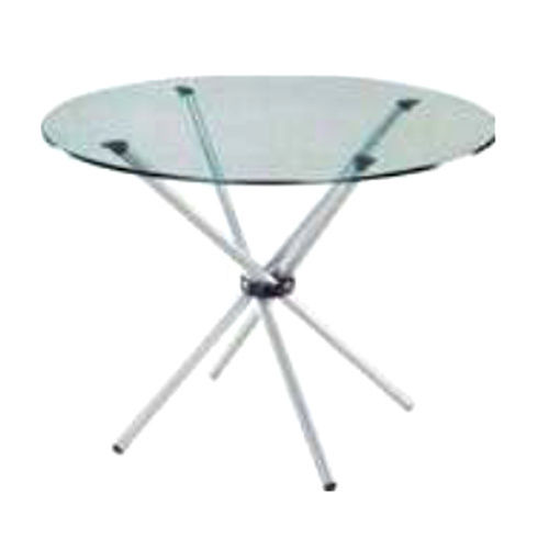 Polished Restaurant Glass Table