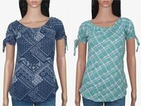 LUCKY CHARM LADIES GYPSY NECK TOP