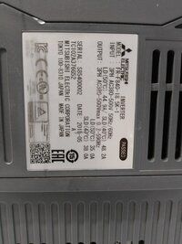 Mitsubishi FR-F840-18.5K-1 Mitsubishi F800 3phase Ac 380-500V 25HP 38A Inverter