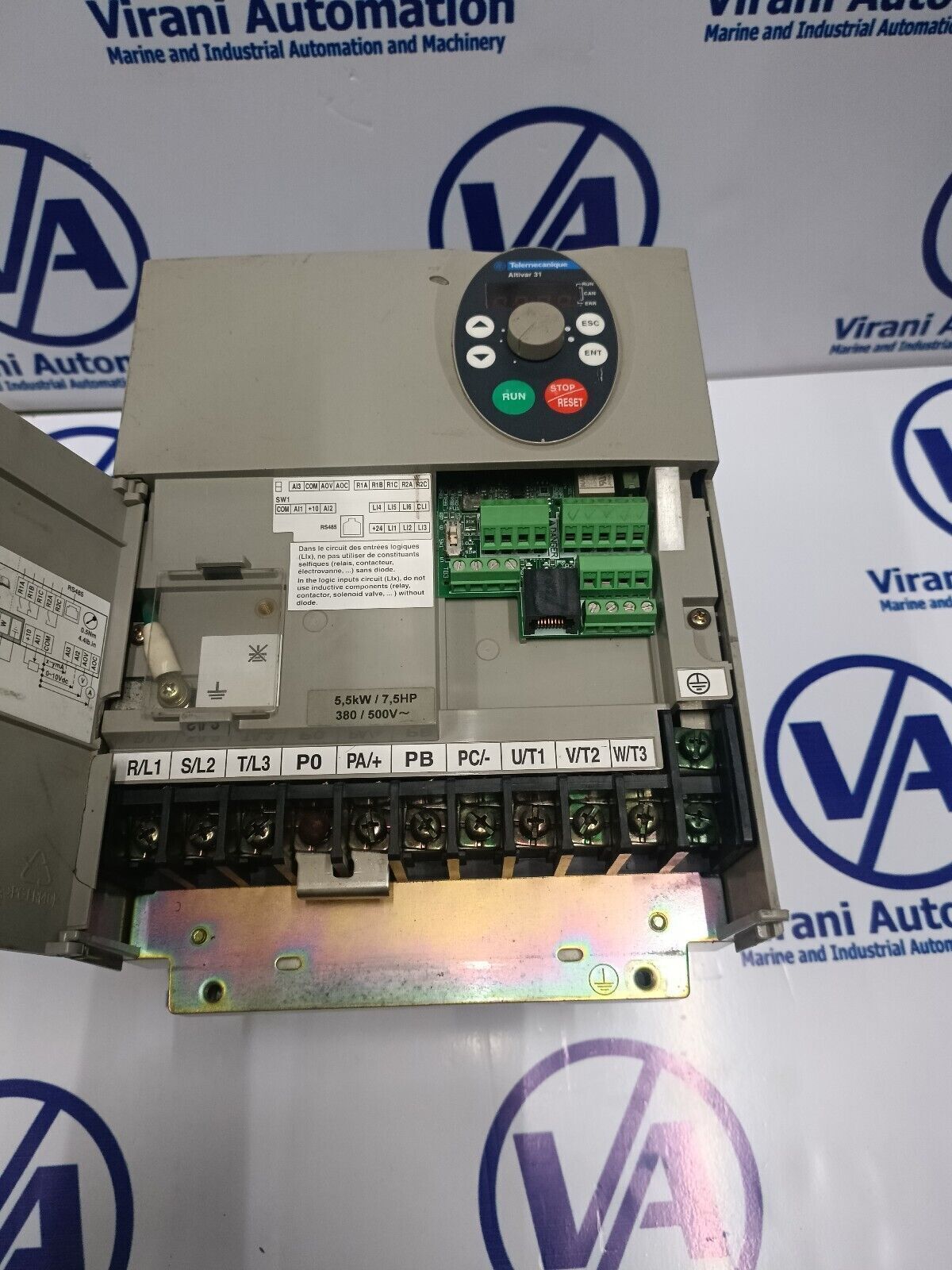 Telemecanique ATV31HU55N4A 380-500V 14.3A 5.5kw 7.5Hp Ac drive VFD