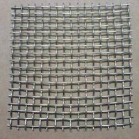 316 L Stainless Steel Welded Wire Mesh - Color: Gray