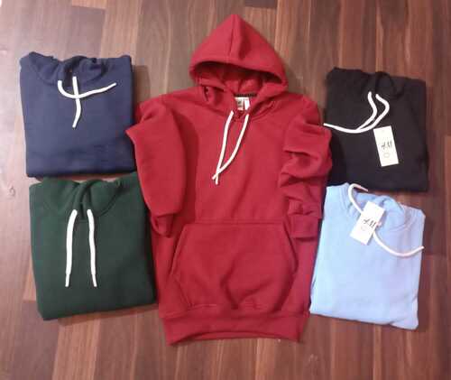 Mens plain hoodie