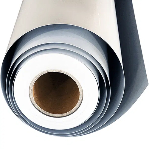 Premium Matte Grey Back Polyester Film Hardness: Soft