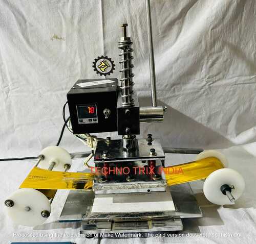 manual hot foil stamping machine