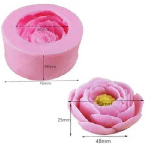 Rose Candle Moulds