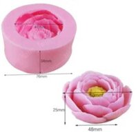 Rose Candle Moulds - High-quality Silicone, Non-stick & Flexible Design | Ideal For Crafts, Soap, Candles, And Resin Art Projects