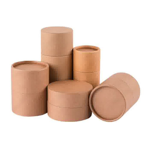 Brown Paper Tube Container