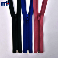 Nylon Zipper Open End No. 5 Nylon Zip Nylon Coil Zipper With Zipper Slider For Sewing - Application: Pants