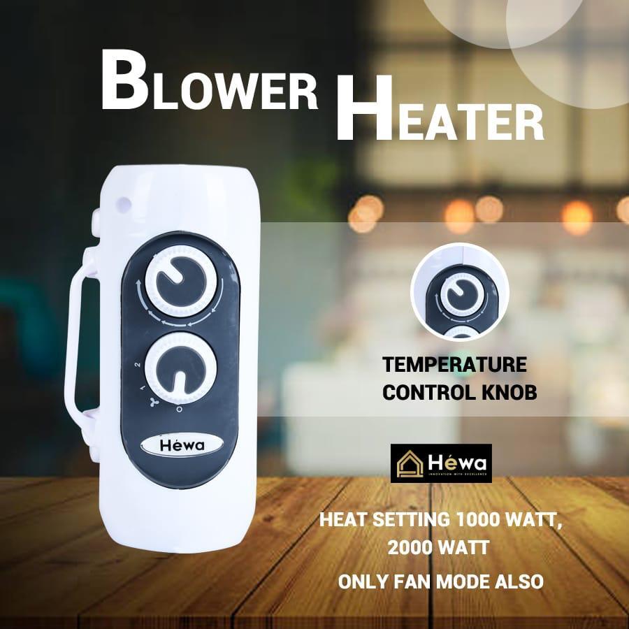 Small Blower Fan Heater for Room (Plastic Body)